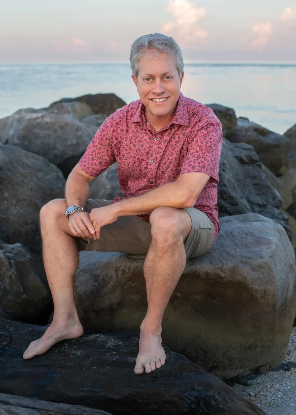 Scott Shimberg beach rocks PNG