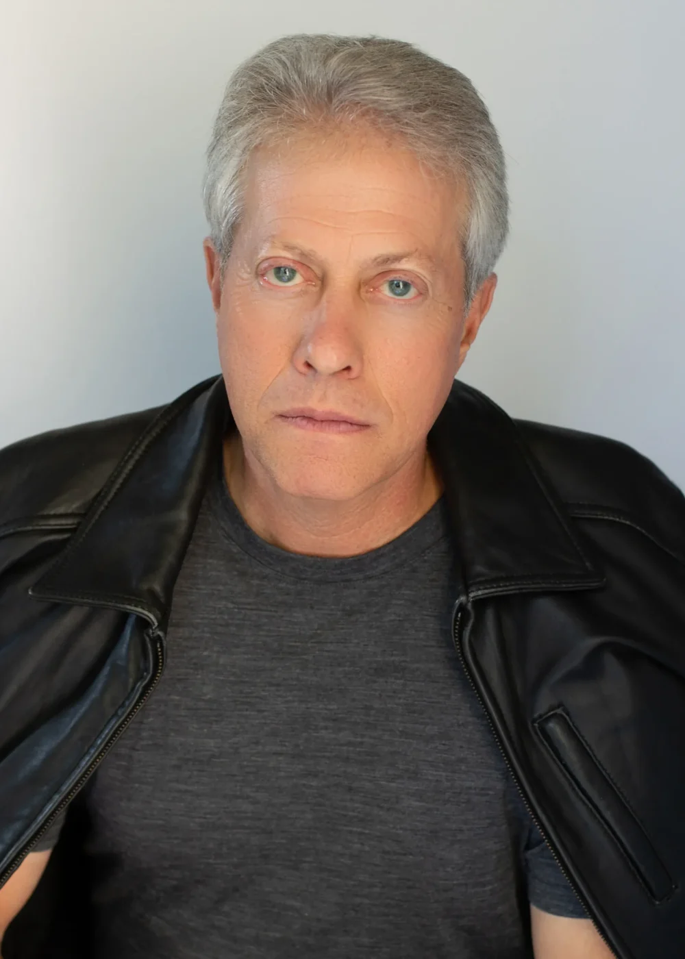 Scott Shimberg leather coat on shoulders 2 PNG